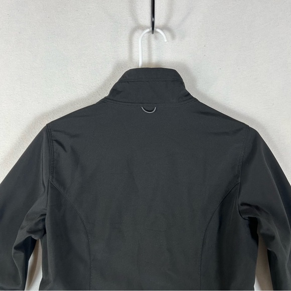 Verizon Black Soft Shell Jacket Women’s S Small Eddie Bauer Full Zip Pockets - Picture 9 of 16